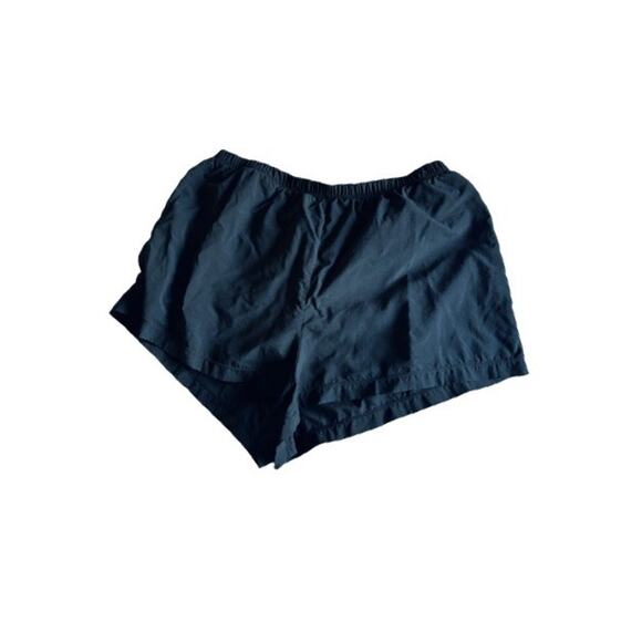 Lands' End Other - Land’s End Swim Shorts Black Built In Underwear Size 16 Elastic Waist Nylon